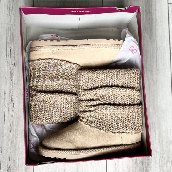 NEW girls SO memory foam fall winter boots SIZE 13 - Picture 3 of 3